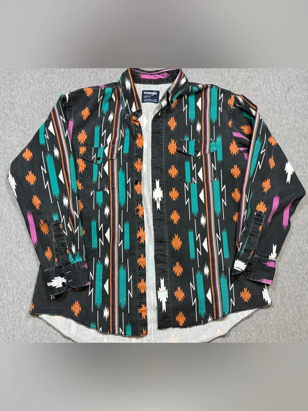 Wrangler western wear men’s shirt vintage 90s